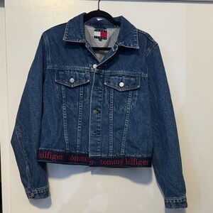 Tommy Hilfiger Women's Dark Blue Denim Jacket